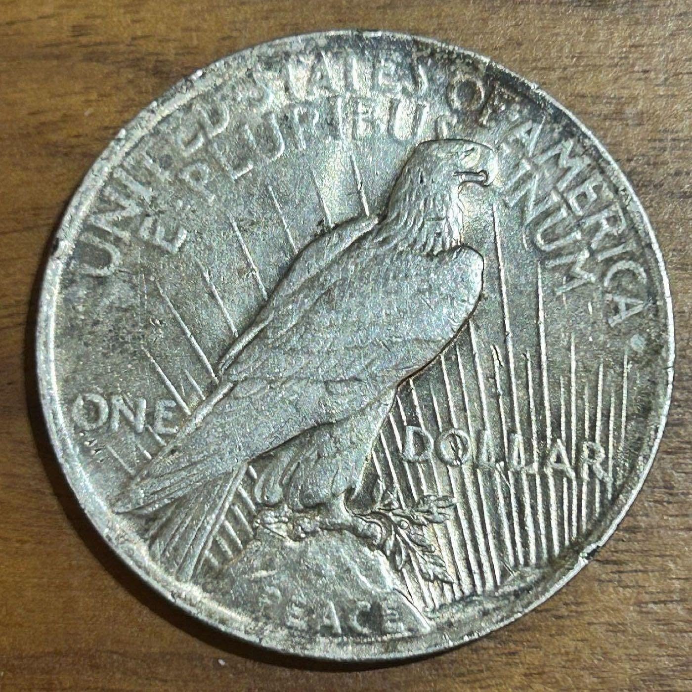H2Shop】美國美元美金1元1923年和平銀元自由女神銀幣銀元硬幣錢幣| Yahoo拍賣
