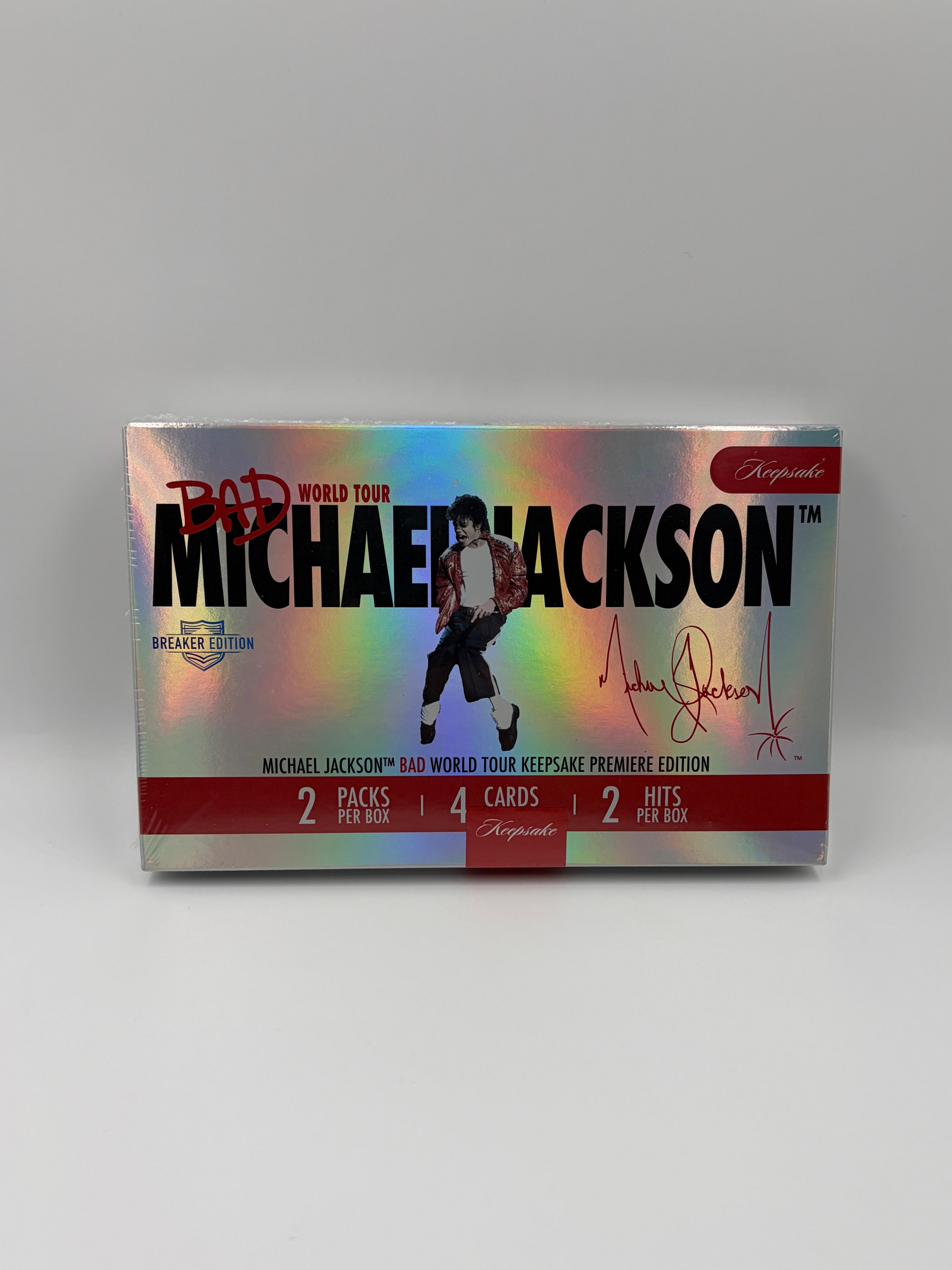 MICHAEL JACKSON BAD WORLD TOUR KEEPSAKE PREMIERE COLLECTION