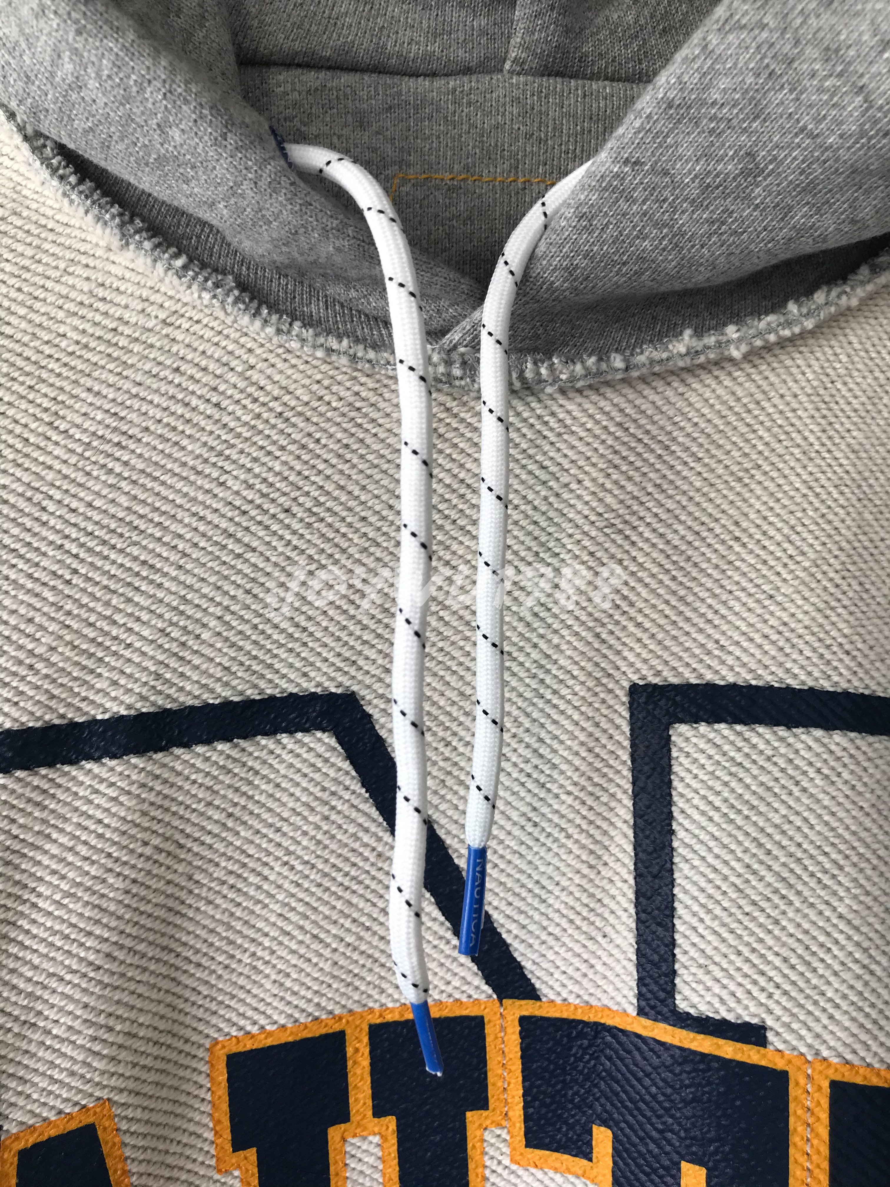 已售出*** IS-NESS x NAUTICA inside out crew neck sweat hoodie