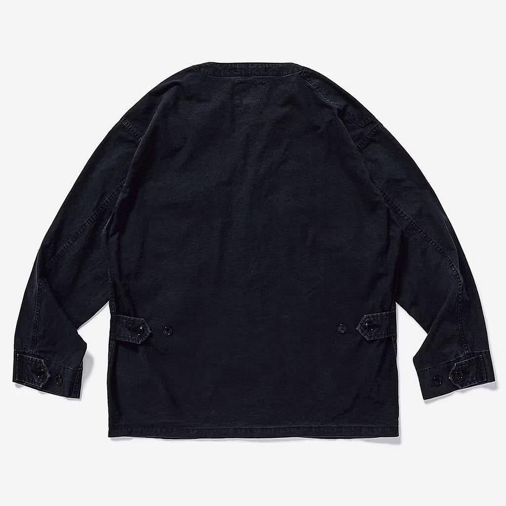 WTAPS SCOUT LS / SHIRT. COTTON. OXFORD 無領襯衫襯衫外套| Yahoo拍賣