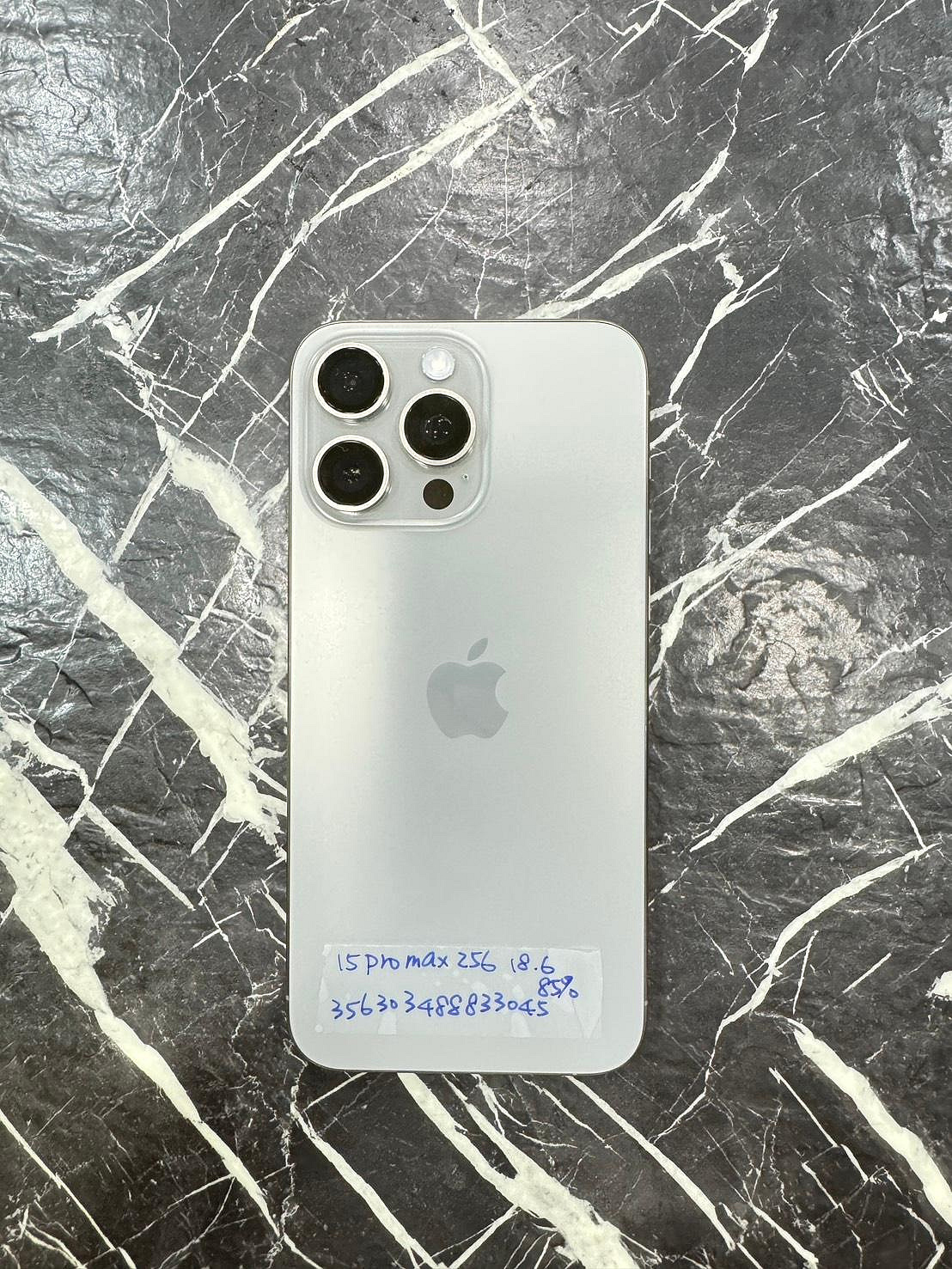 9成新 盒裝有 中古機 二手機 Apple iPhone 15 Pro Max 256GB 原鈦色 16PM 17PM 另有15PM 萊分期