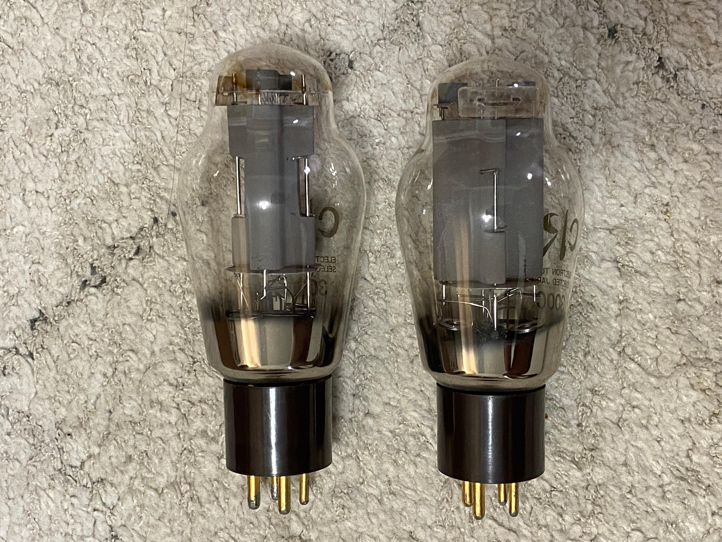 CR 300C - TUBE 真空管 曙光 2本 マッチドペア ELECTRON Yahoo拍賣