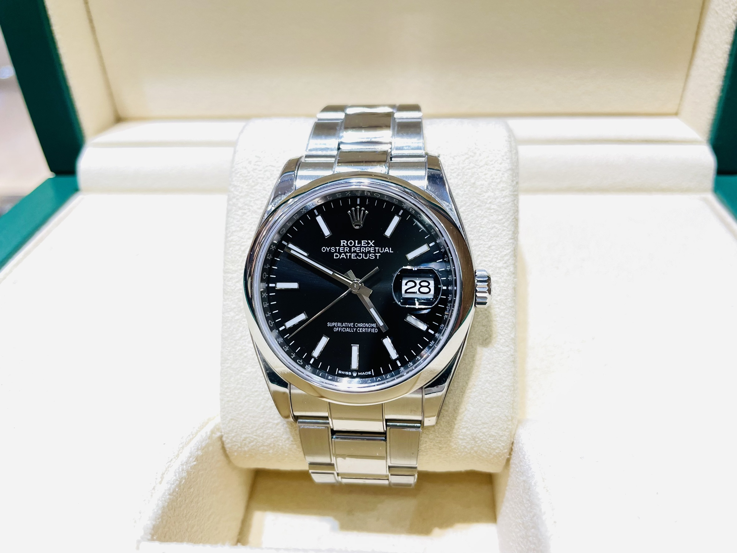 現貨 全新無人配戴2021新式保卡 台北 ROLEX 勞力士 126200 DATEJUST 蠔式 36mm 黑色面盤