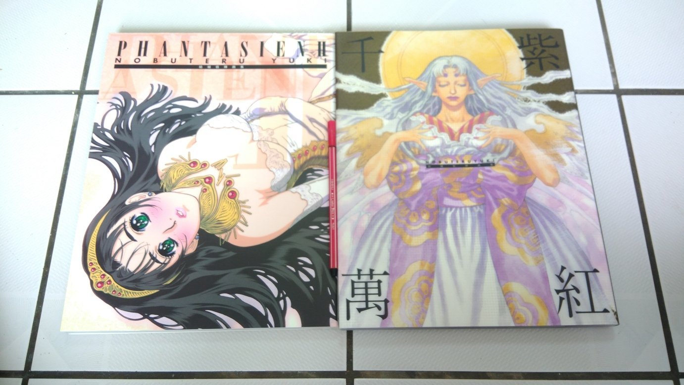 昀嫣二手書千紫萬紅結城信輝画集精裝有書盒| Yahoo拍賣