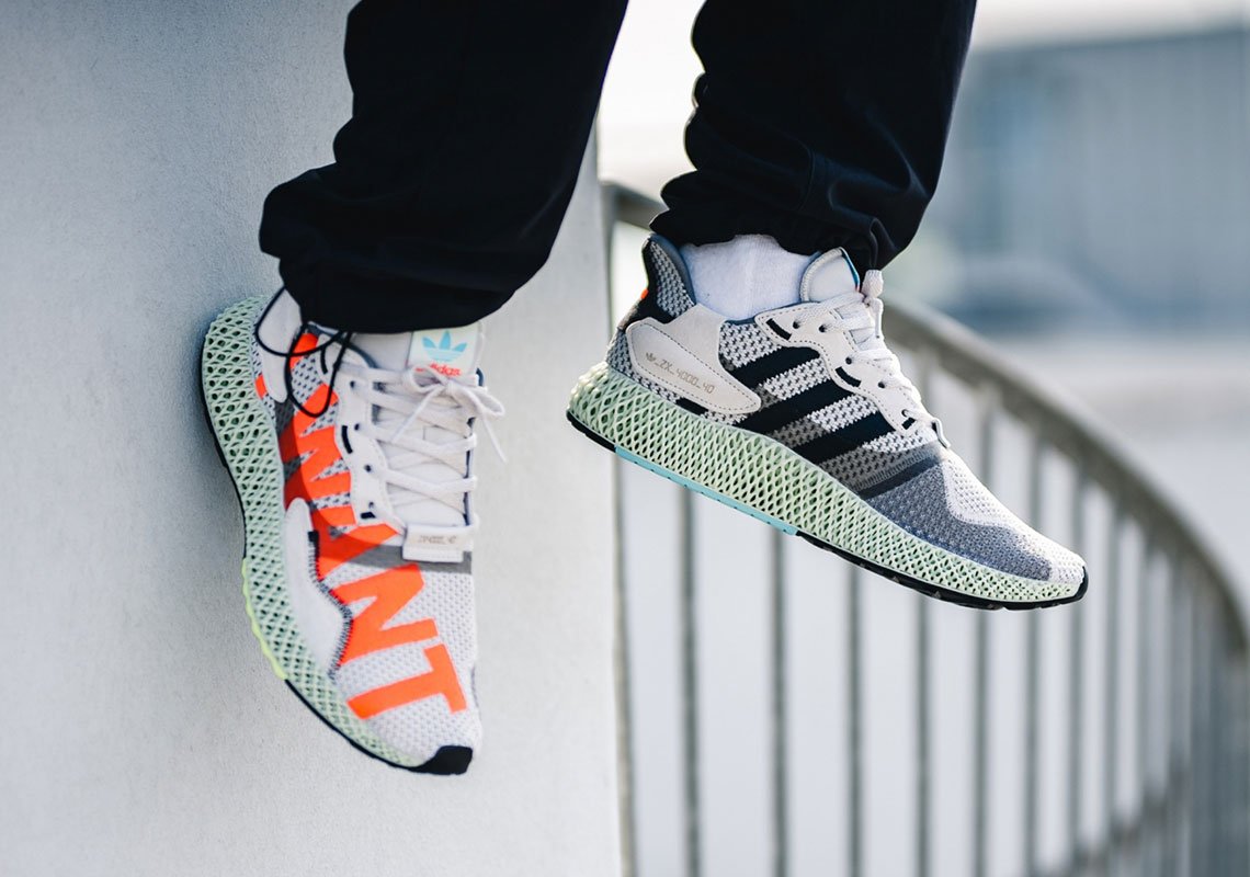 スニーカー adidas ZX 4000 4D I Want I Can EF9624 Buy ZX 4000 4D 'I Want, I Can' - EF9624 | GOAT