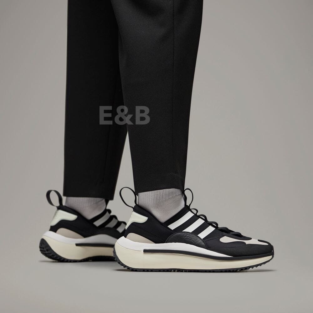 adidas Y-3 QISAN COZYスニーカー ブラック/ホワイト