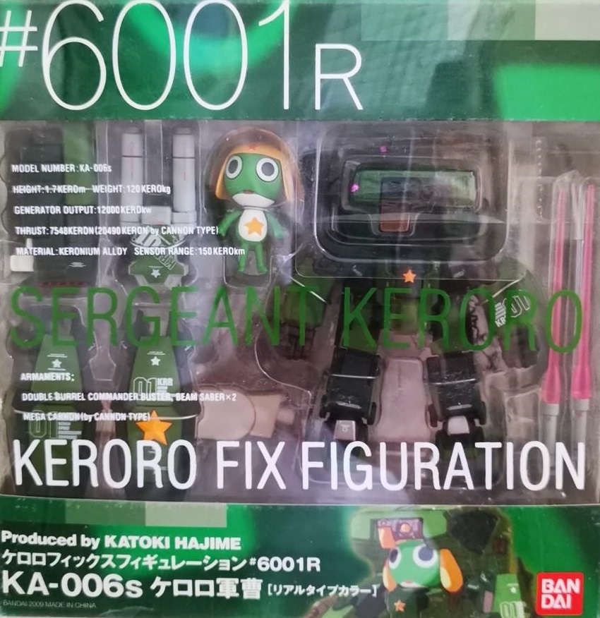 軍曹 全新FIX 6001R 軍曹KA-006s Sergeant Keroro Real Type Color | Yahoo拍賣