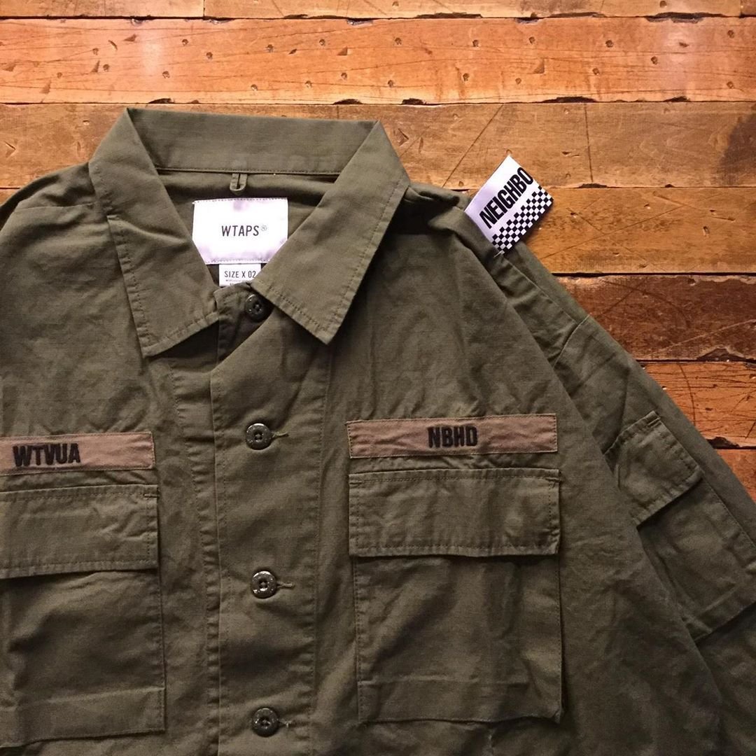 日貨代購CITY】NEIGHBORHOOD WTAPS NBHD 襯衫JUNGLE LS 2色WTAPS