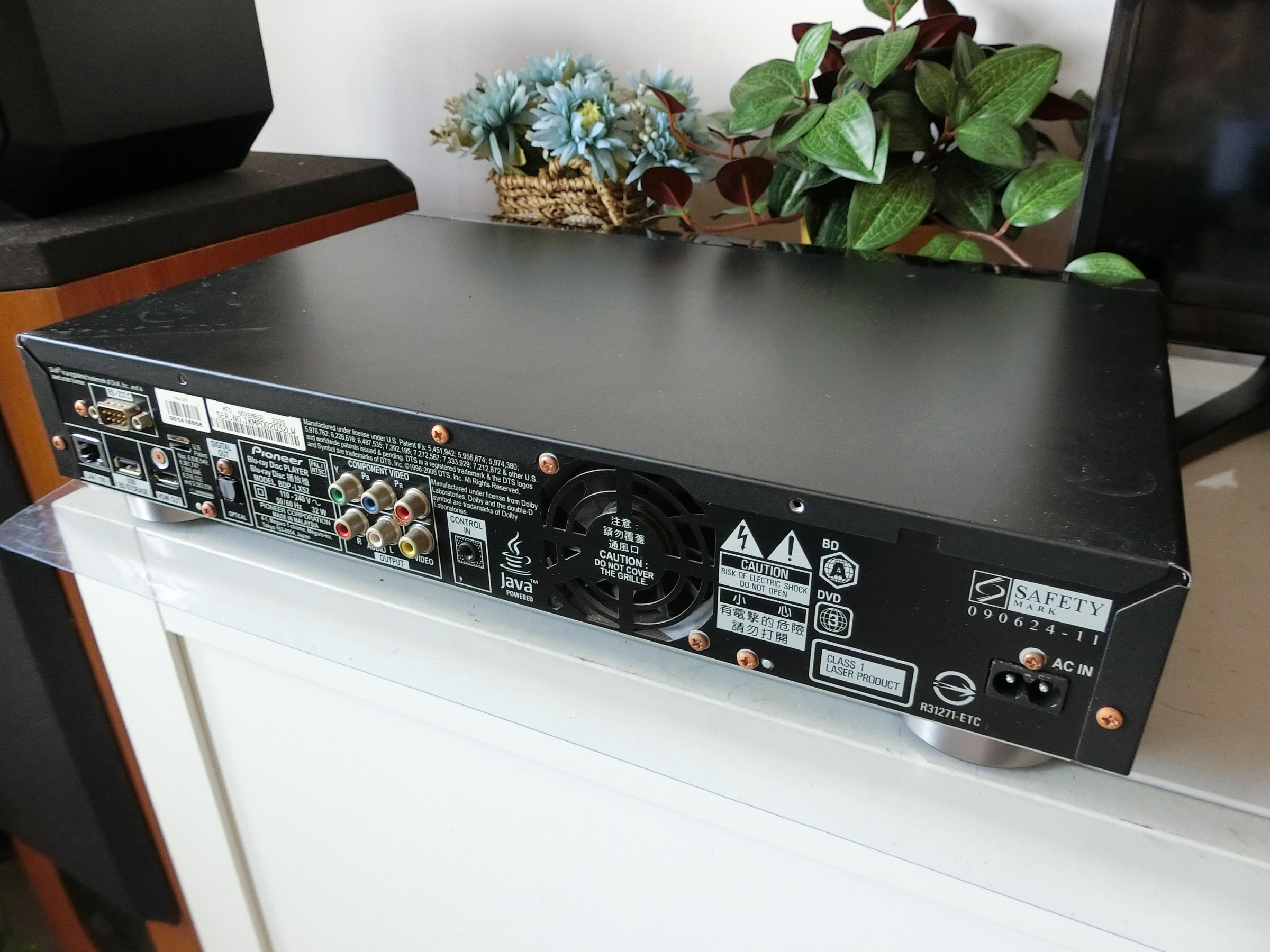 先鋒Pioneer BDP-LX-52 Blu-ray Disc BD/DVD/CD 藍光播放器