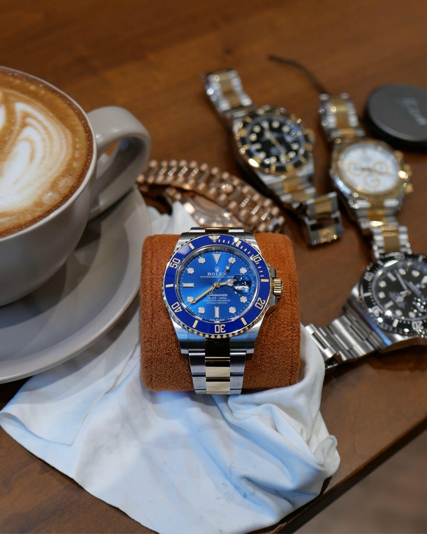 Rolex 2023年 半金藍水鬼 126613LB