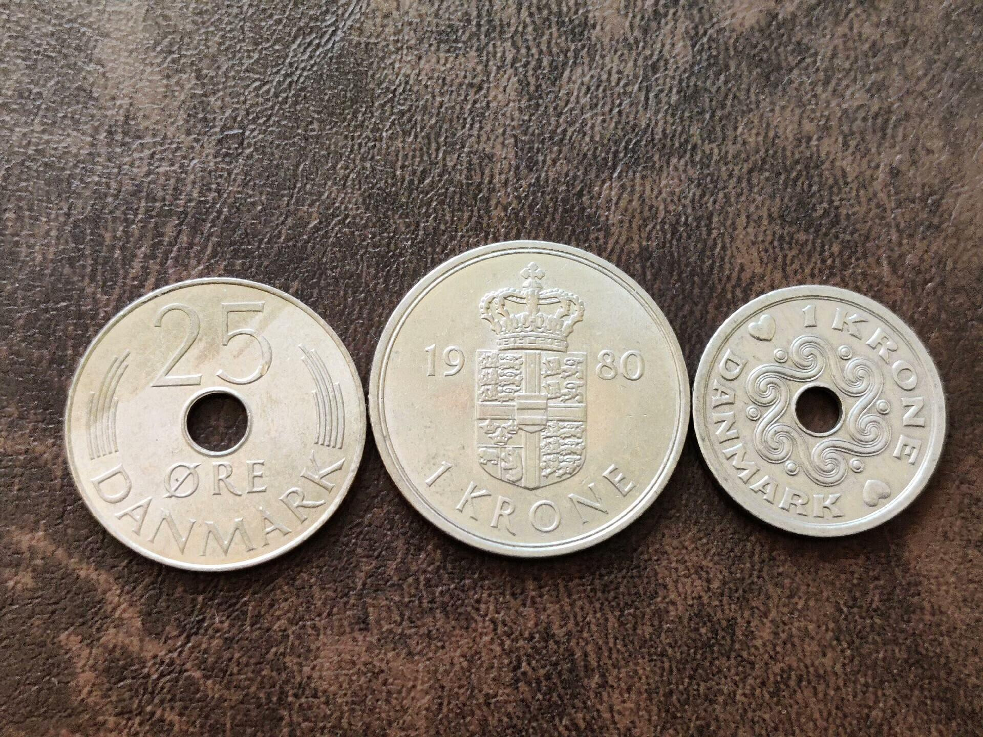 嚴選丹麥60-80年代硬幣收藏套組鎳與鋅製3枚歐爾幣3枚1克朗幣好品歐爾幣1克朗幣硬幣收藏| Yahoo拍賣
