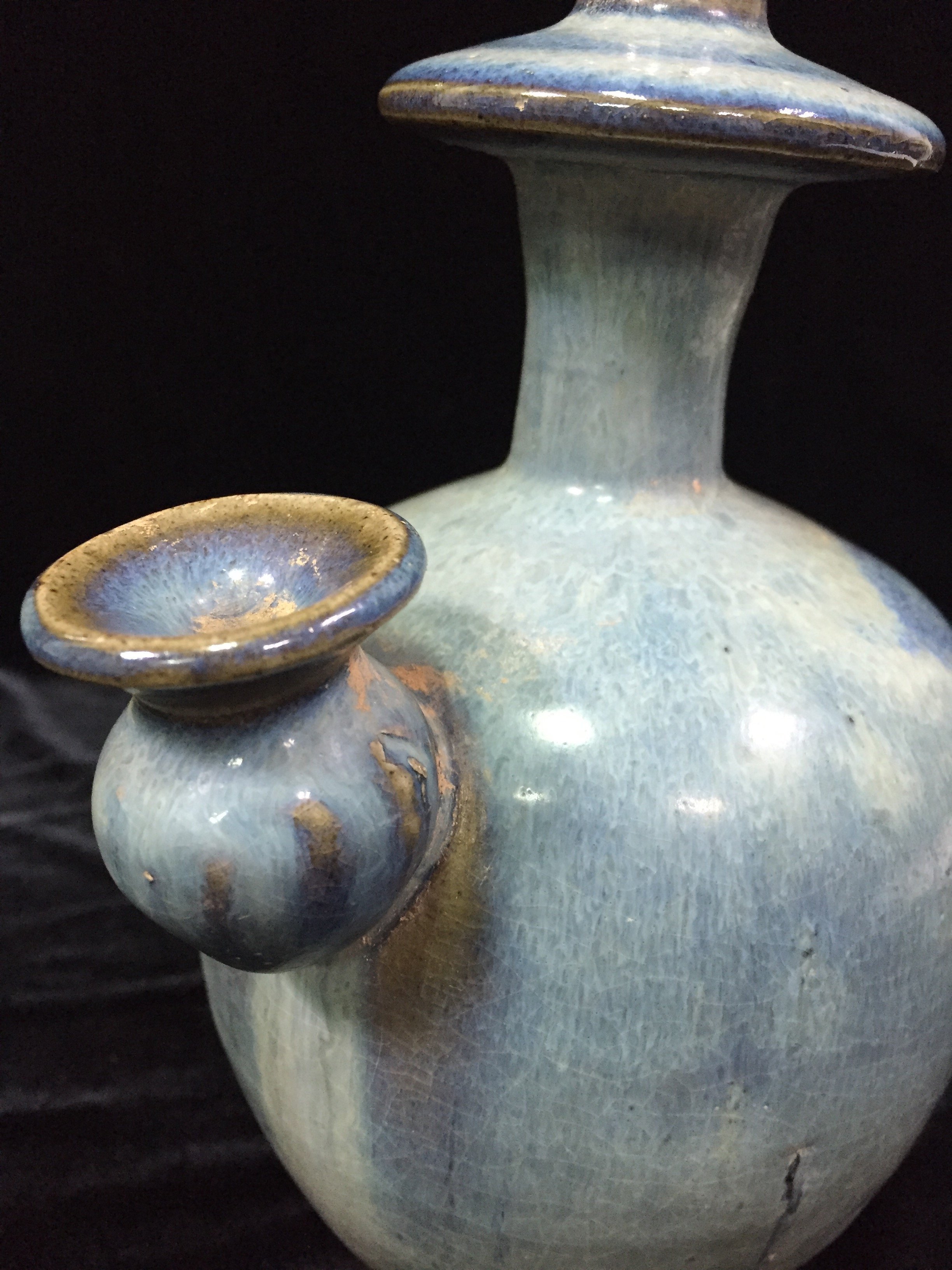 元代鈞窯雙口瓶| Yahoo拍賣