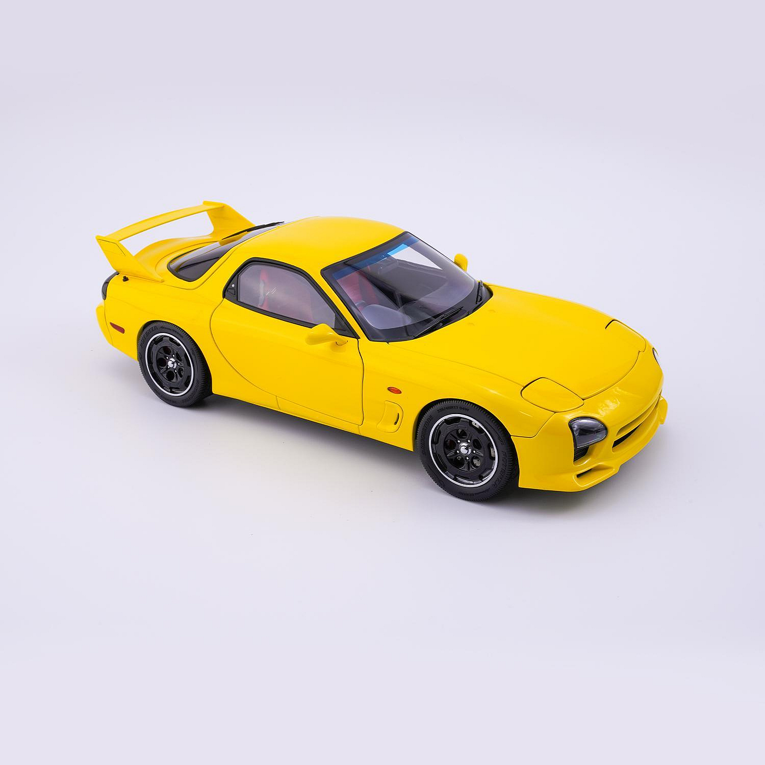 POLAR MASTER PM 1:18 馬自達RX7 SPEED 黃色合金全開汽車模型| Yahoo拍賣