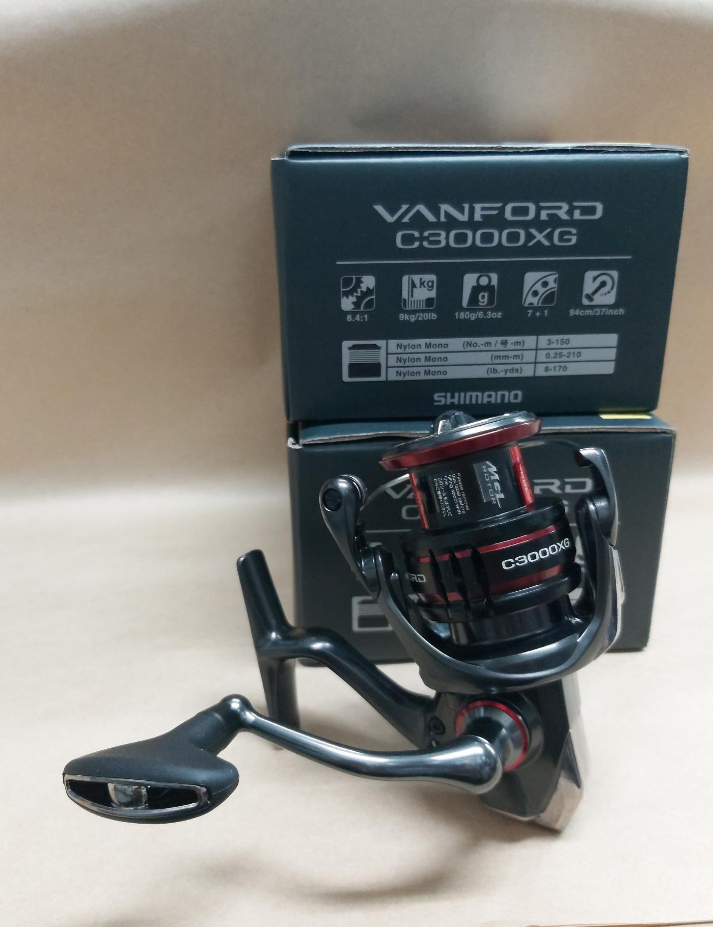 欣の店】SHIMANO 22年VANFORD C3000XG 高階紡式捲線器超輕量海水路亞烏