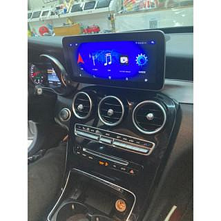北中南店面安裝/賓士 GLC300 C300 10.25 12.3吋安卓機/前後行車記錄器/倒車鏡頭/360環景