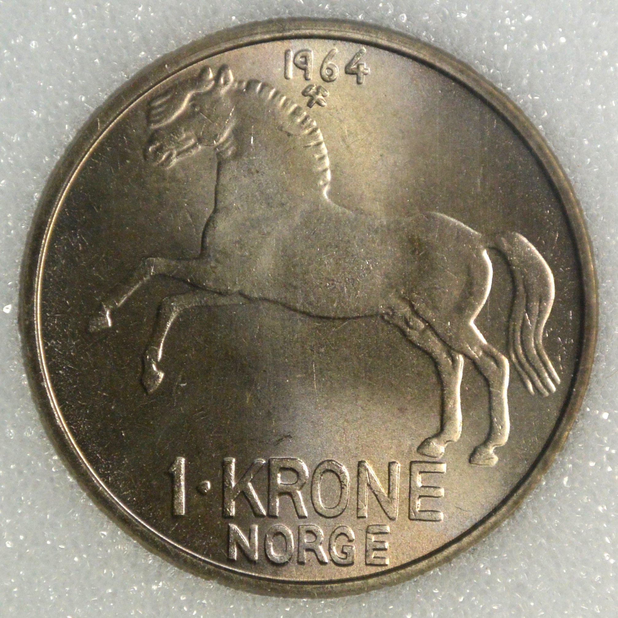 評級幣挪威1964年KRONE 鑑定幣NNC MS67 | Yahoo拍賣