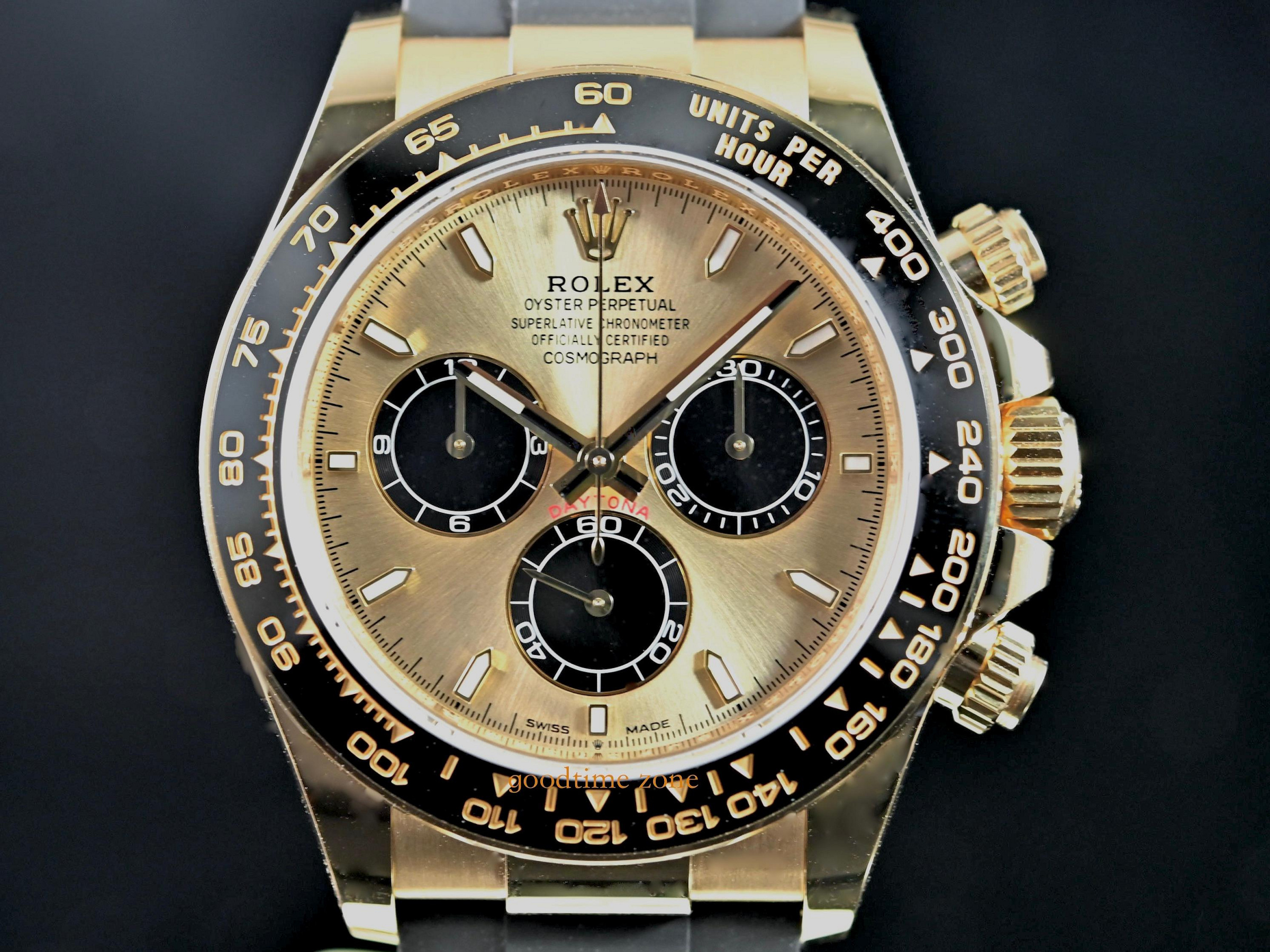 [現貨]ROLEX 勞力士 126518 LN Daytona 新款 新卡現貨 余文樂 YML 新款快調錶扣 18黃K金 40mm LRK983 116518