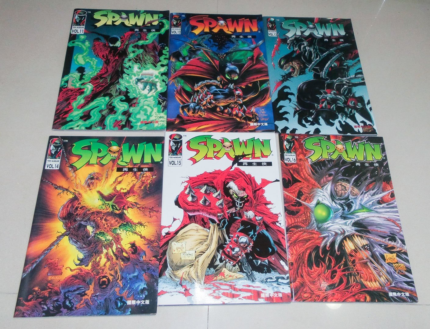 再生俠spawn(1-16)國際中文版(香港文化傳信出版)閃靈悍將| Yahoo拍賣
