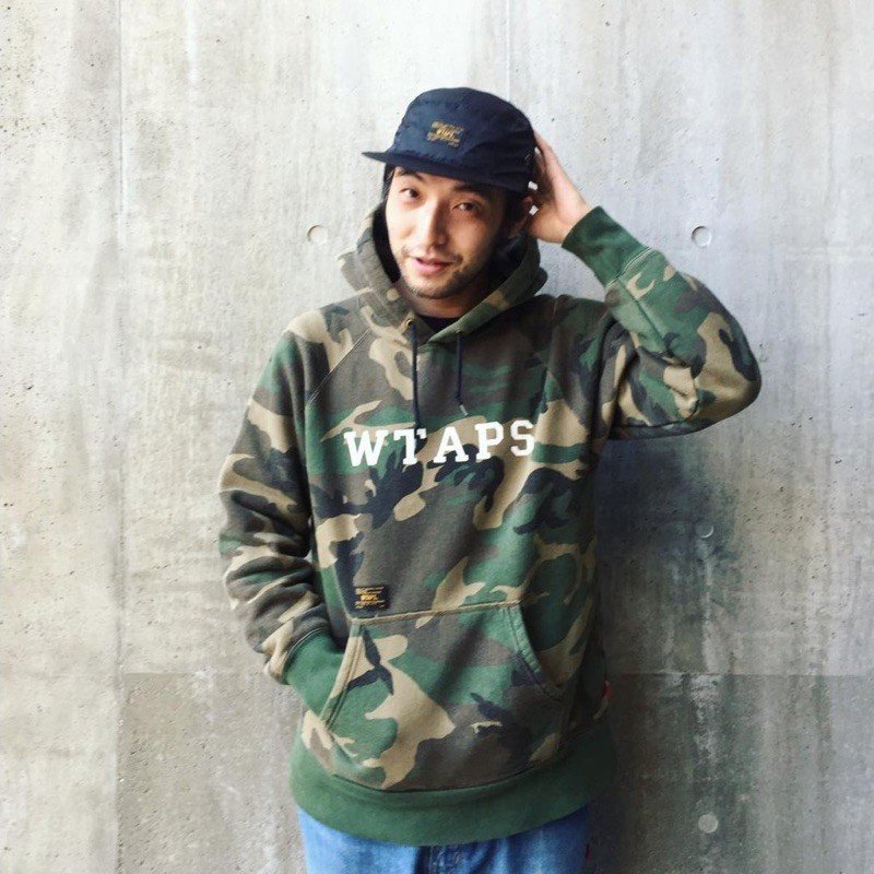 希望商店】WTAPS DESIGN HOODED 02 15AW 水洗迷彩LOGO 連帽T恤| Yahoo拍賣