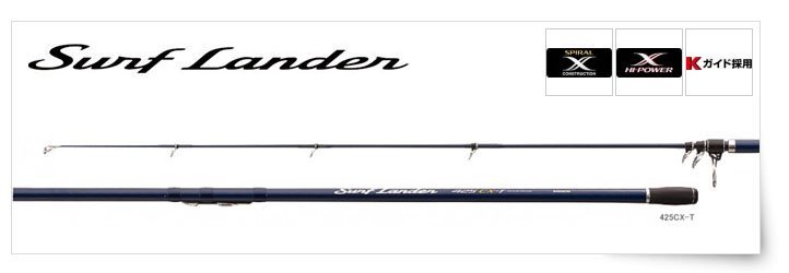 NINA釣具】SHIMANO SURF Lander 405/425 BXT 振出遠投竿| Yahoo拍賣