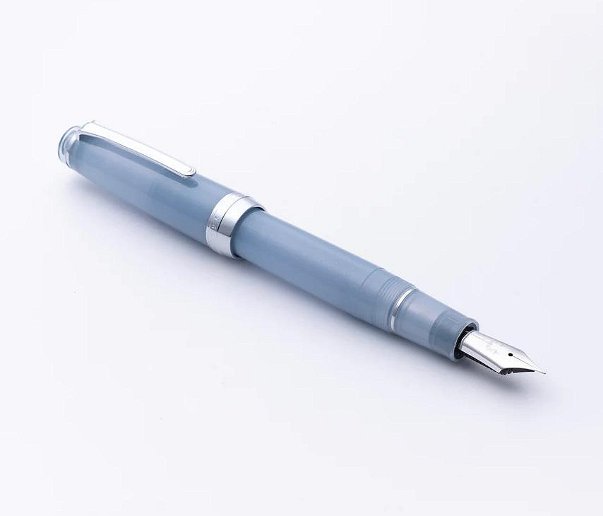 日本寫樂Sailor Professional Gear 18K 鋼筆銀山雪灰八文字屋限定