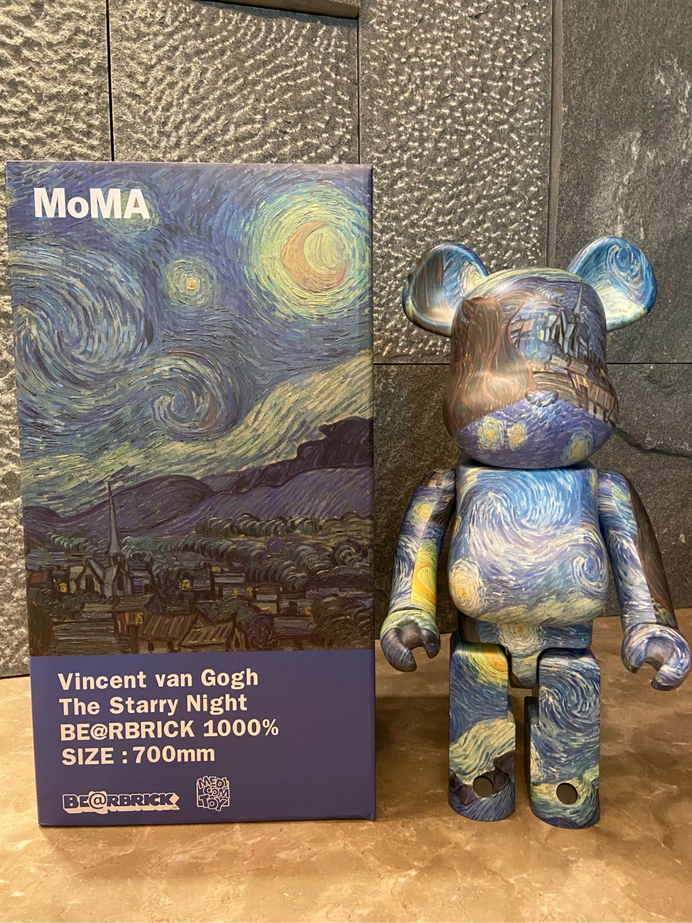 MEDICOM TOY - BE@RBRICK Gogh The Starry Night 1000% 新品 MoMA Design Store MEDICOM TOY Starry Night BE@RBRICK | Hypebeast