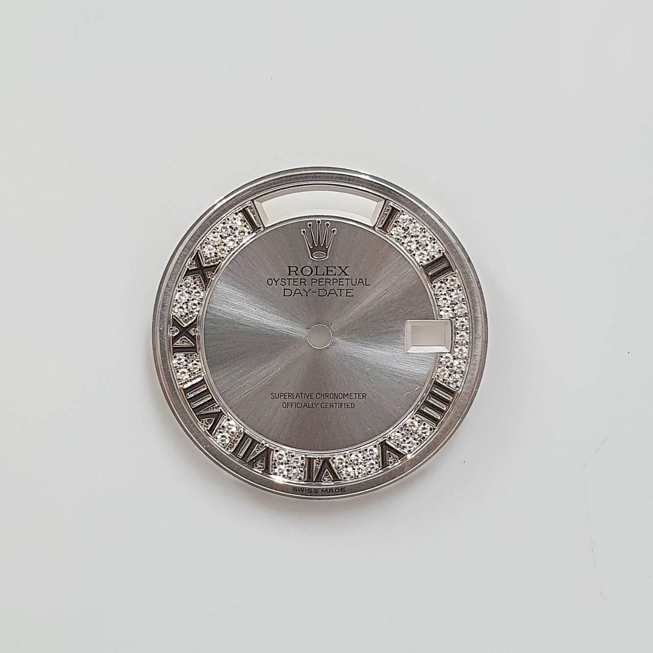 【大眾名錶】ROLEX勞力士 18296 原廠MR多層鑽面盤 適用男錶18239/18238 MR鑽面 大眾名錶B776
