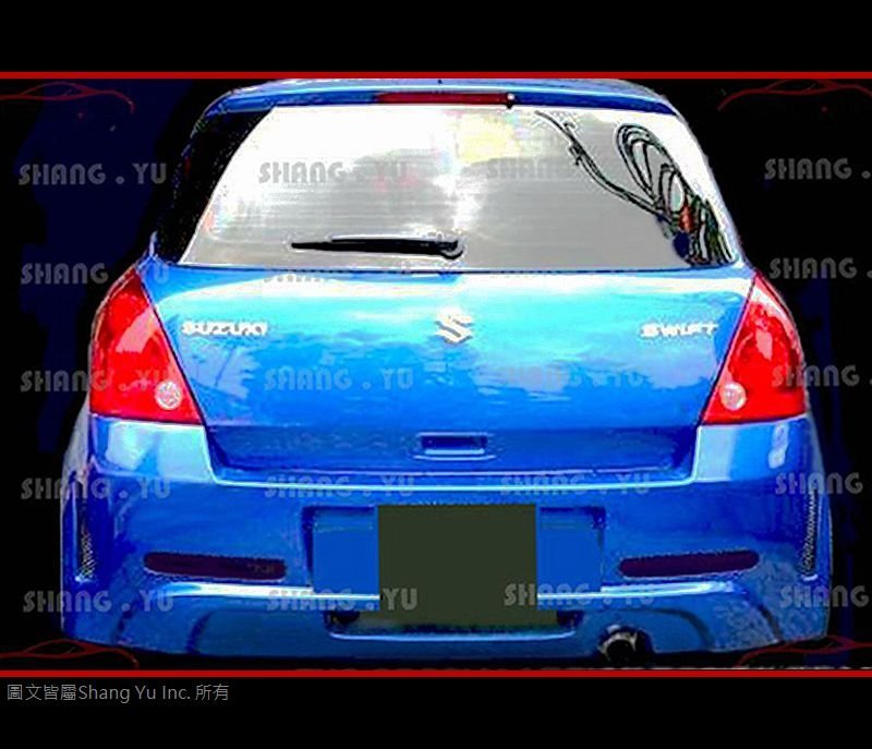 05 06 07 08 09 SUZUKI SWIFT GT 海拉風 後保桿 空力套件