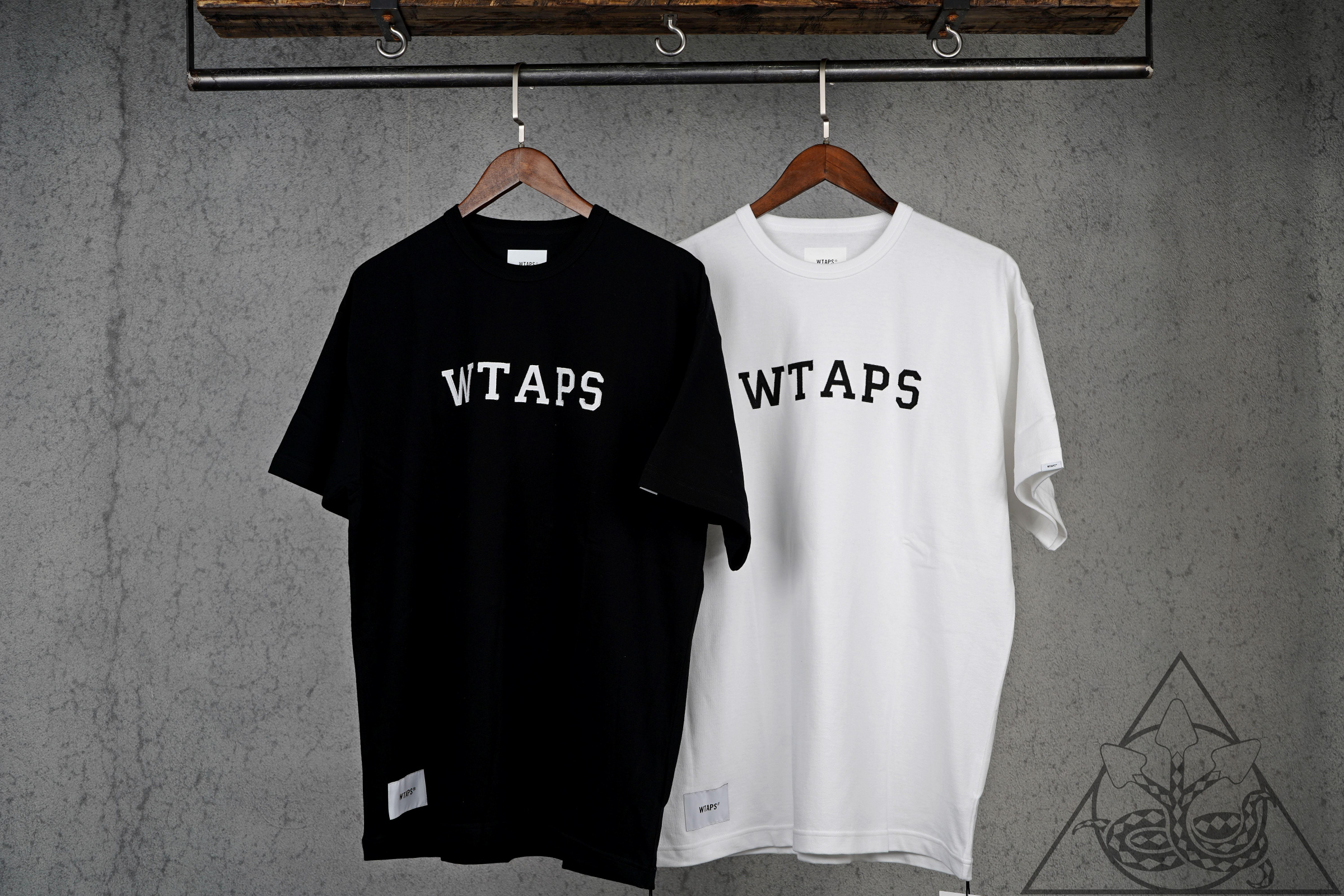 WTAPS 24SS ACADEMY 白 M 241ATDT-CSM21 WTAPS 24SS ACADEMY / SS / COTTON. COLLEGE TEE [241ATDT-CSM21