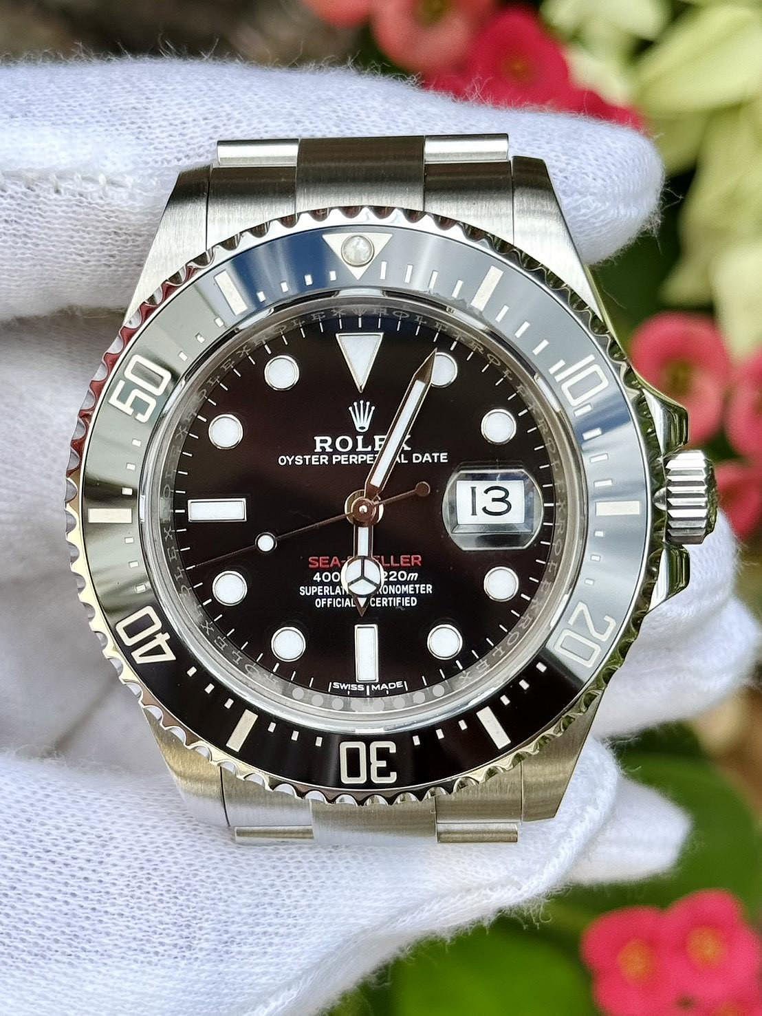勞力士 ROLEX 型號126600 海使者MK2 錶徑43mm 機芯3235 保卡2018/MAY