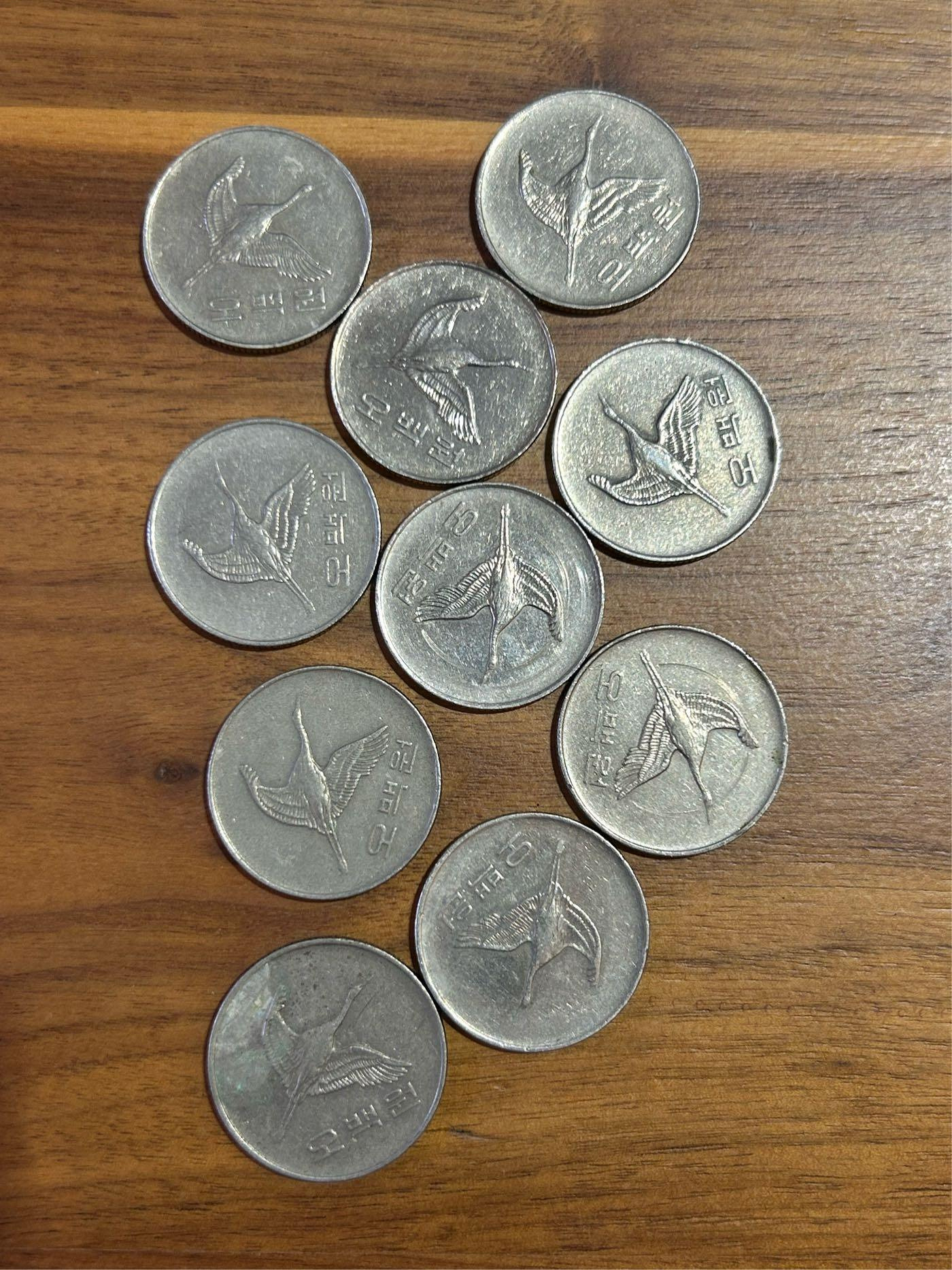 H2Shop】韓國南韓韓元500元1983-2005年South Korea won 硬幣錢幣| Yahoo拍賣
