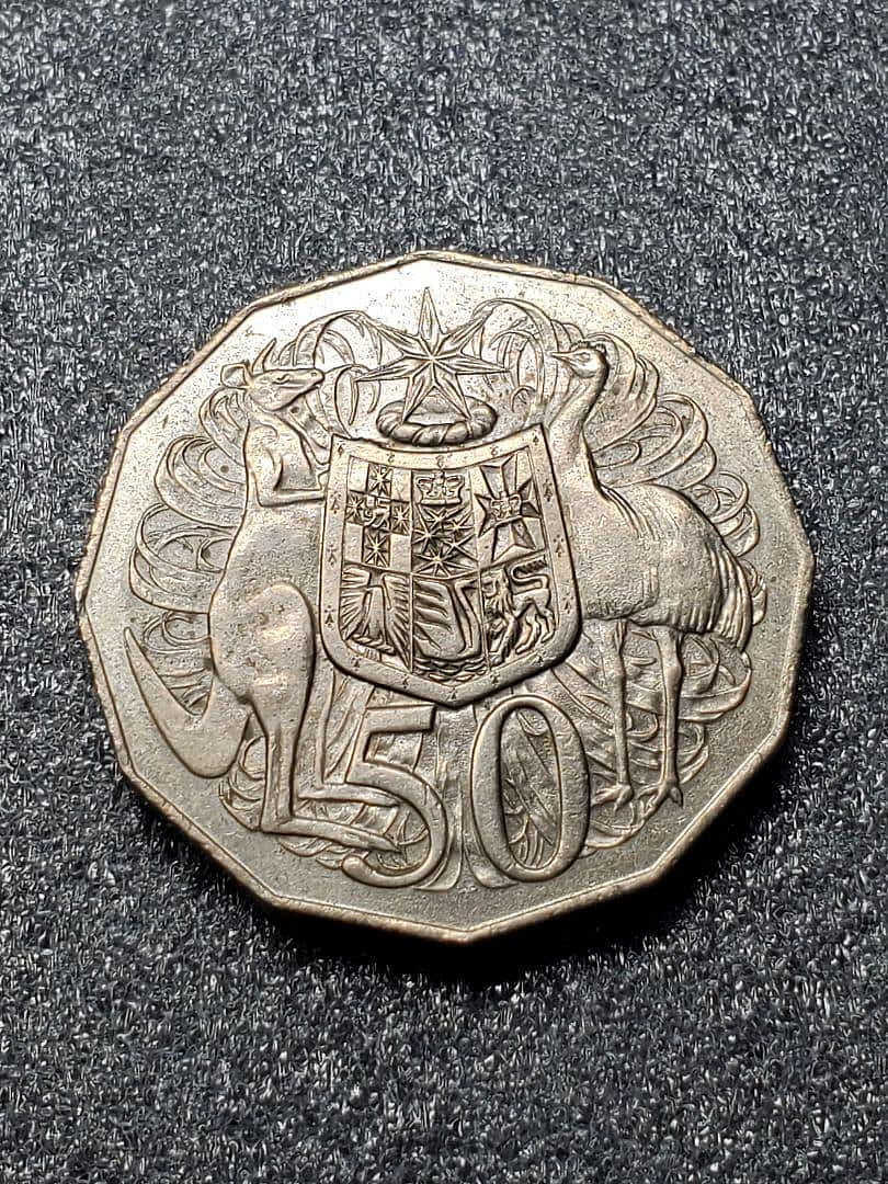 2786.1972年澳洲50分硬幣| Yahoo拍賣