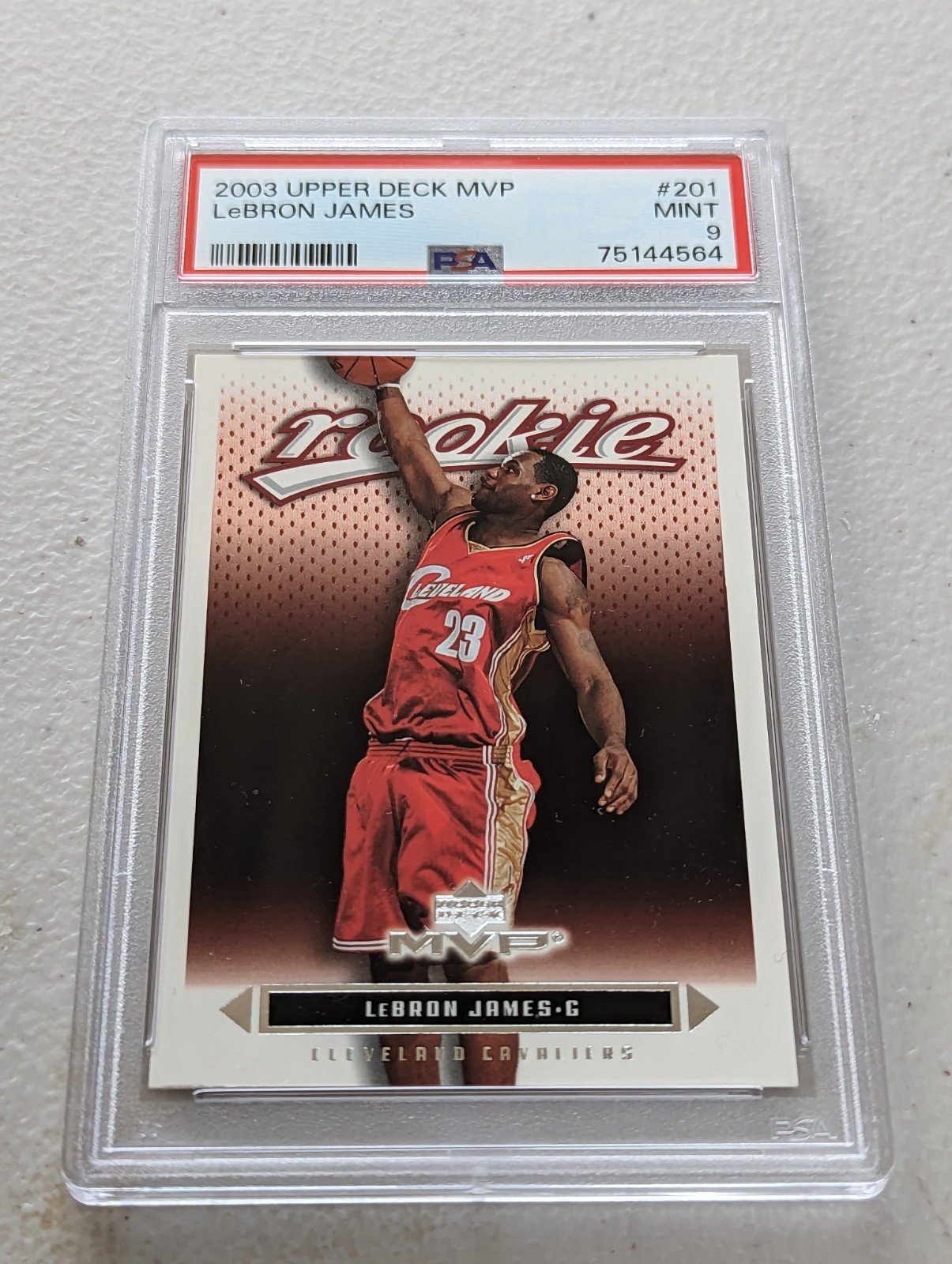 2003 upper deck mvp lebron james