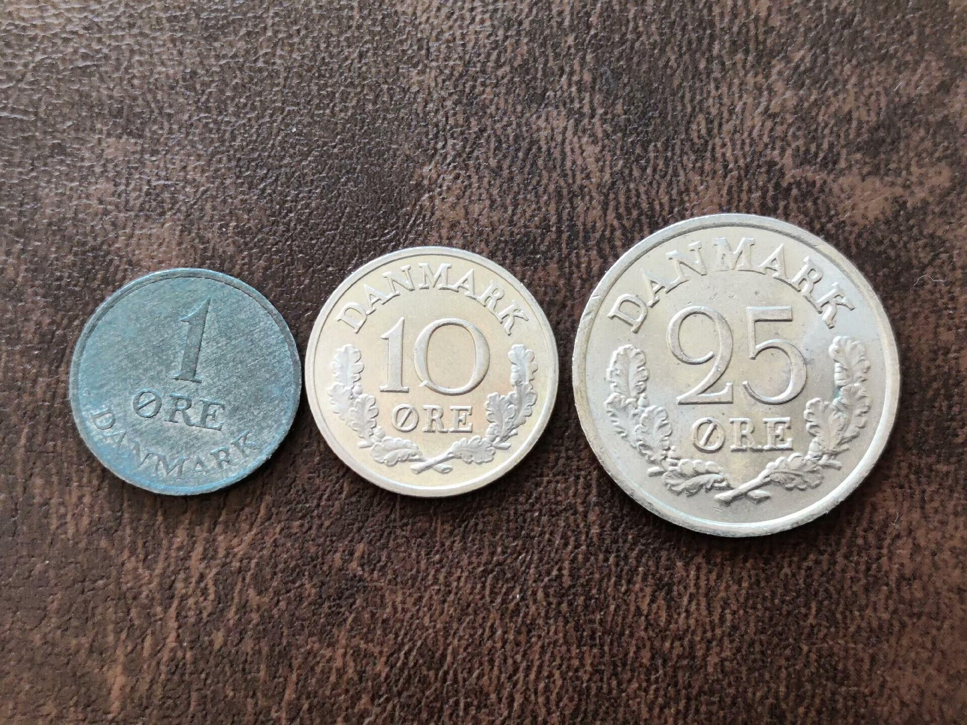 嚴選丹麥60-80年代硬幣收藏套組鎳與鋅製3枚歐爾幣3枚1克朗幣好品歐爾幣1克朗幣硬幣收藏| Yahoo拍賣