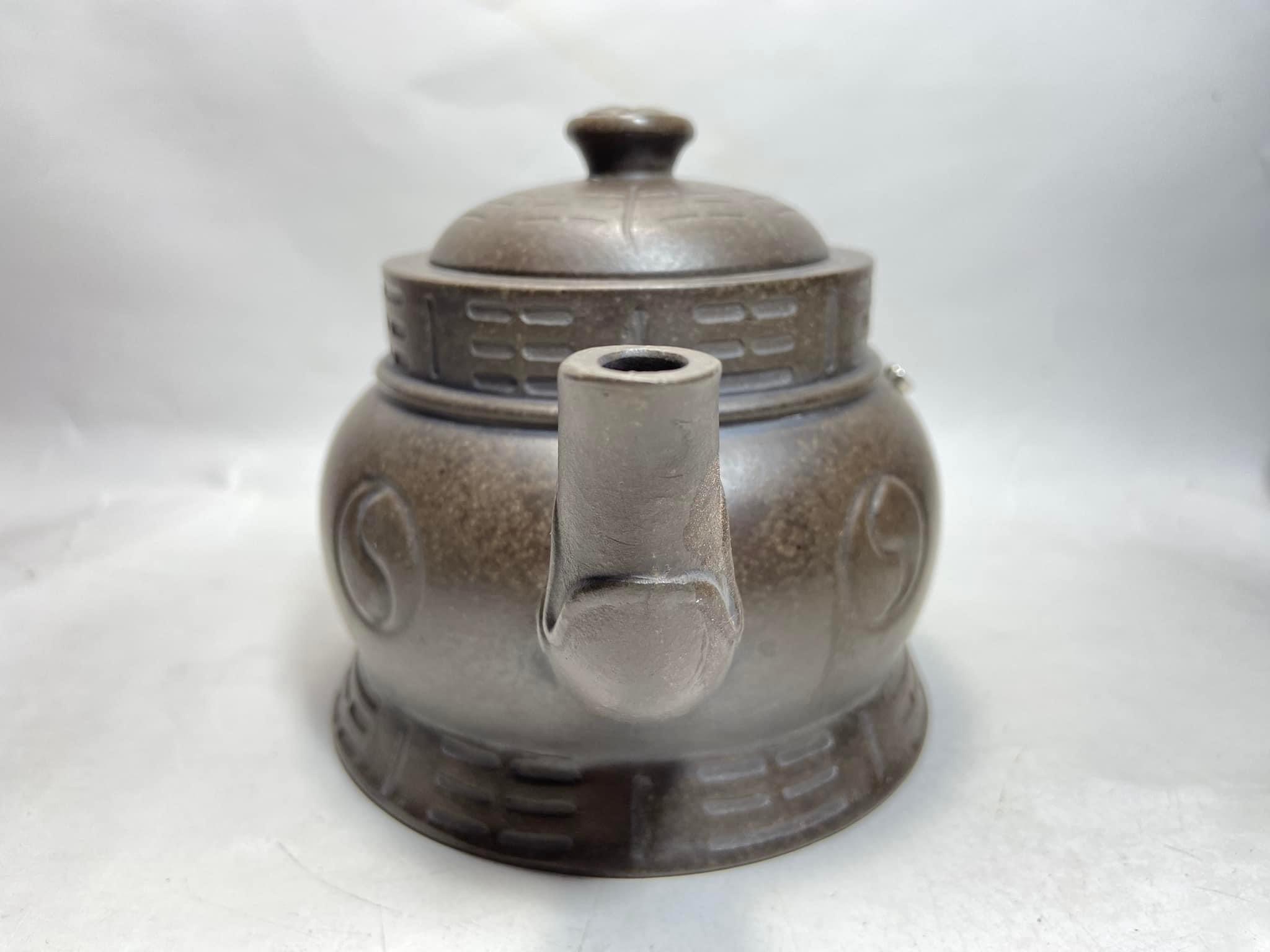 中國宜興紫砂壺～八卦香爐/古銅泥/趙巧英/大品| Yahoo拍賣