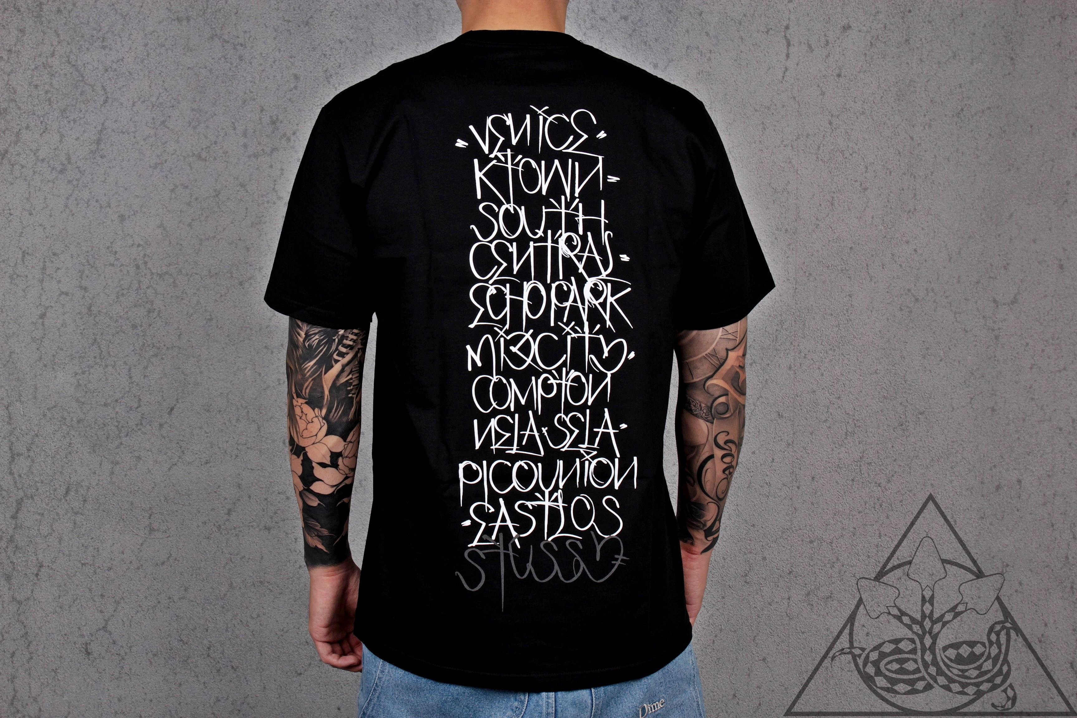 HYDRA】Stussy x Born x Raised Handstyles Tee 塗鴉字體短T