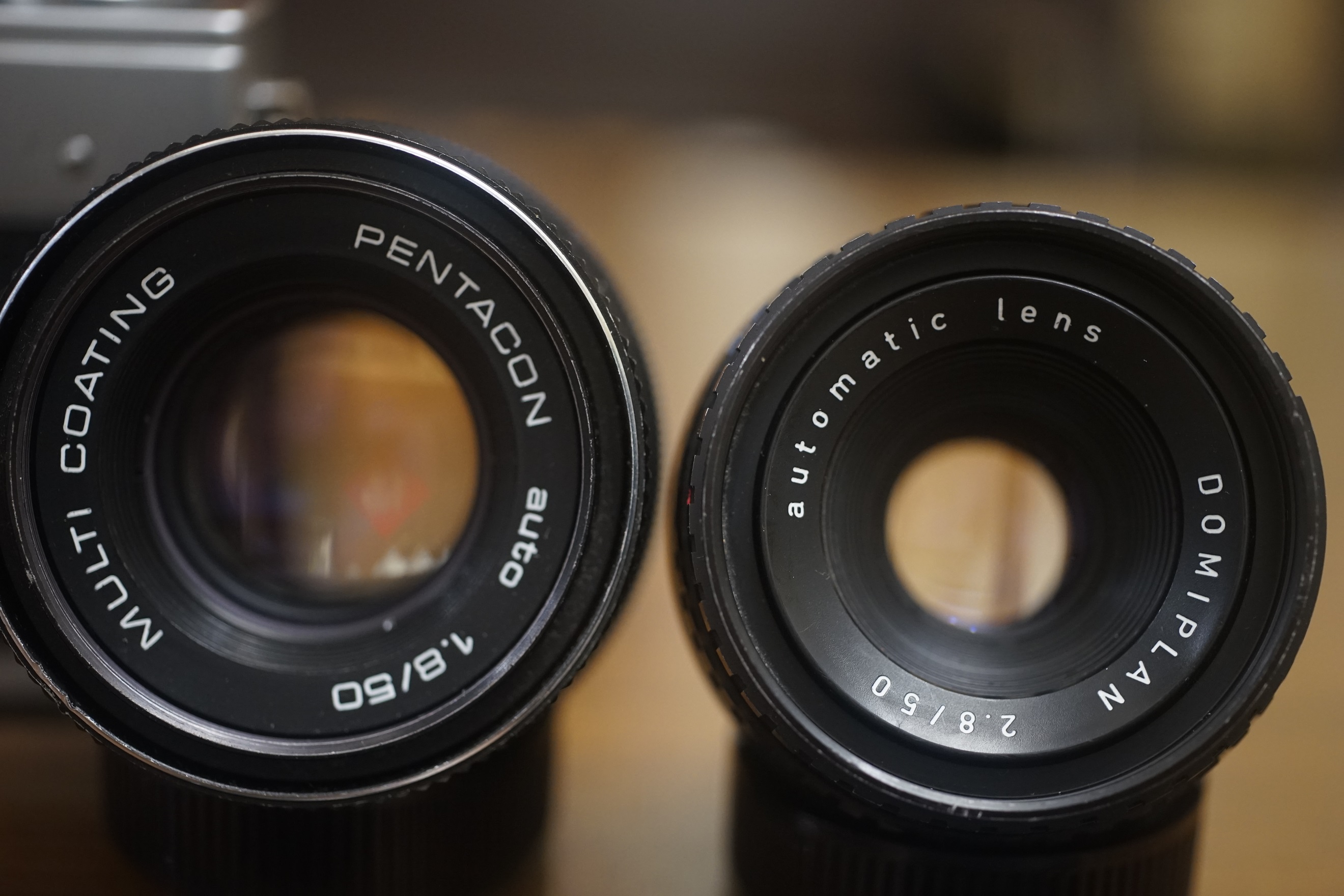 售】德製Praktica MTL5及Super TL3+Pentacon MC 50mm F1.8 & Meyer D