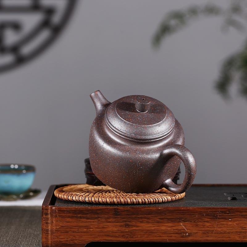 【名壺❗】江戸時代　古信楽系　南蛮手　ヘラ目　双耳壺　壺　花入　茶道具　華道具 名壺❗】江戸時代 古信楽系 南蛮手 ヘラ目 双耳壺 壺 花入