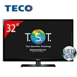 免運費TECO 東元32吋LED 液晶電視/顯示器+視訊盒TL32A3TRE 勝禾聯聲寶