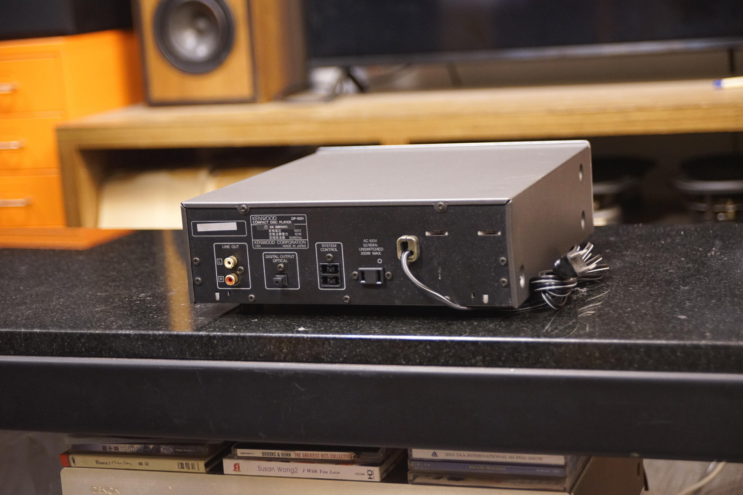 一元音響] 經典DAC7解碼晶片頂級小型旗艦日本製KENWOOD DP-1001 CD播放