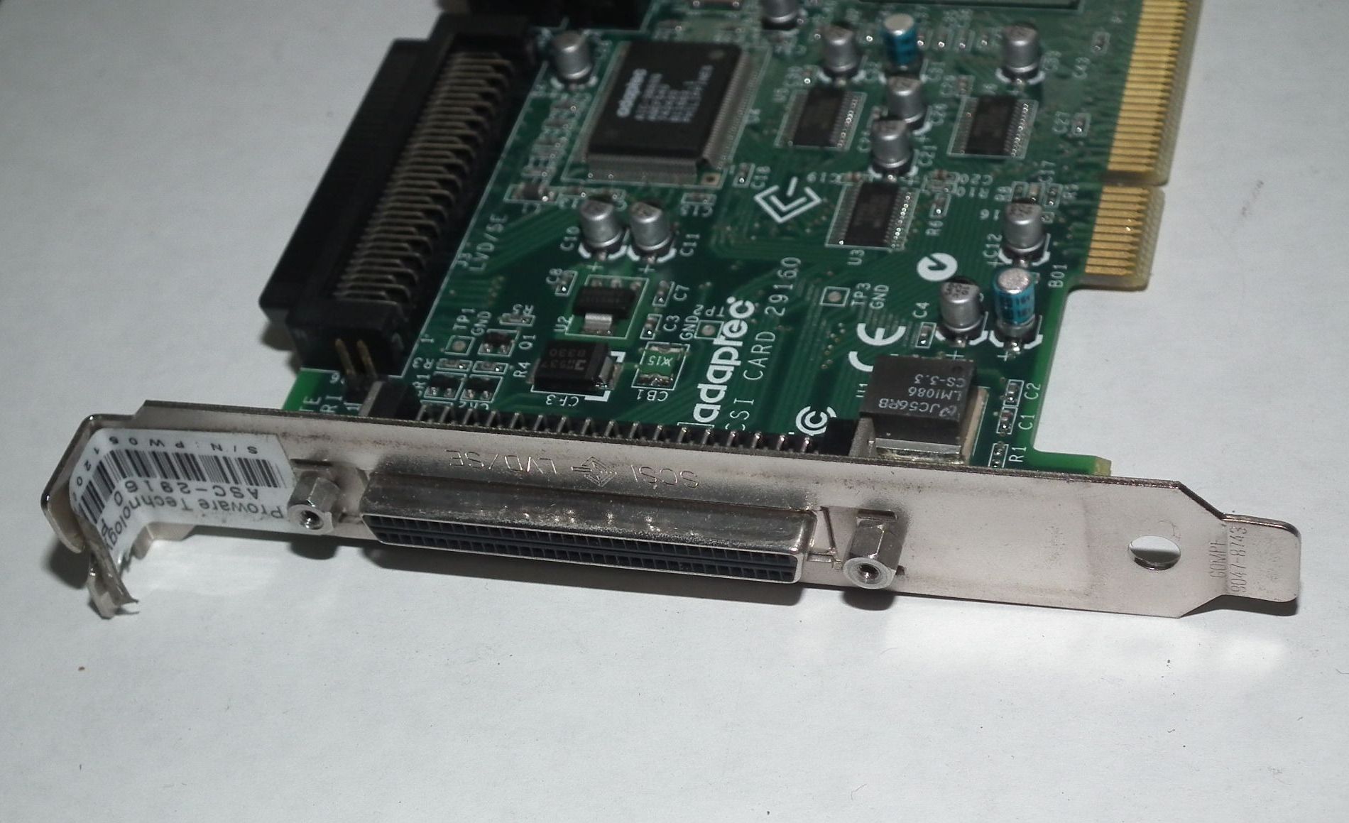Adaptec SCSI Card ASC-29160介面卡PCI-X 50 68-PIN Ultra160 64BIT