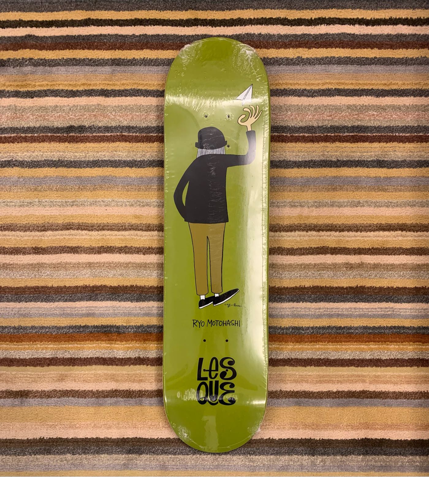 花井祐介Yusuke Hanai x Lesque 藝術家限定滑板7.75