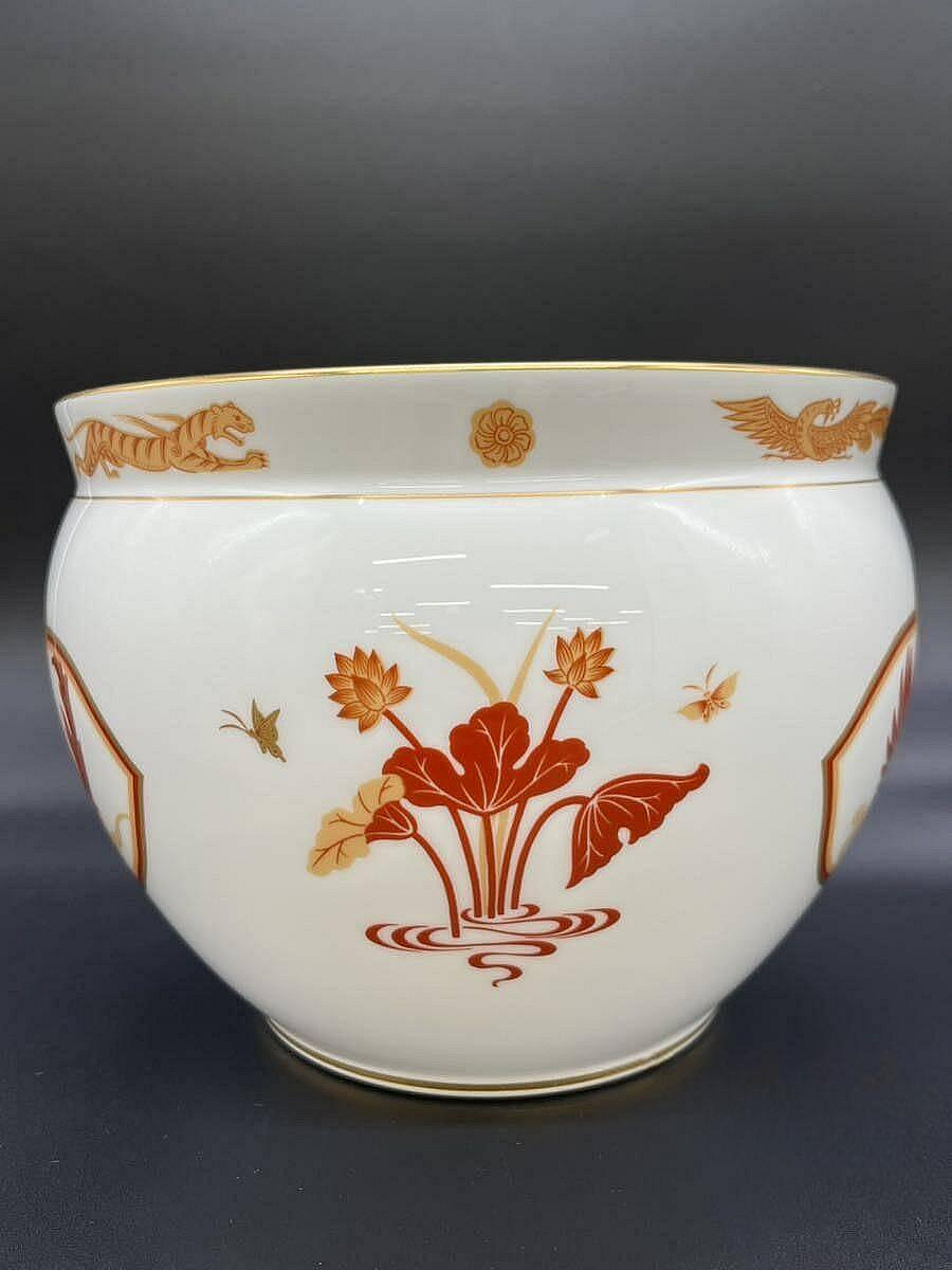 可議價）-日本大倉陶園花瓶四神之內朱雀大倉陶園限定版高級磁器全品標