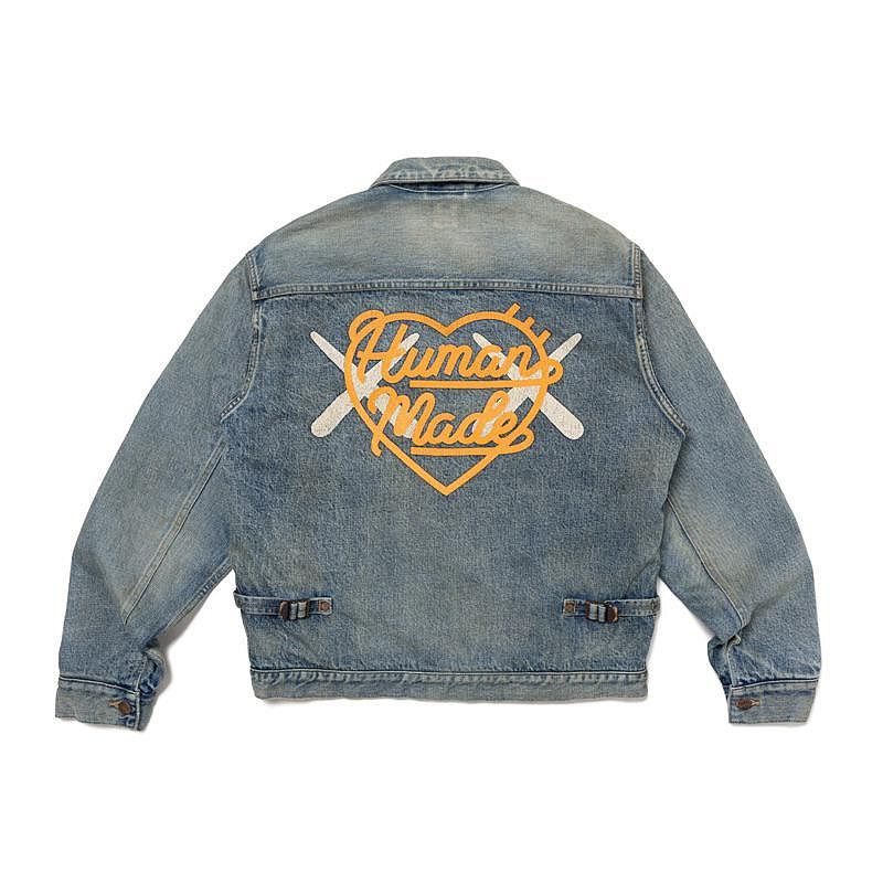 日貨代購CITY】 KAWS HUMAN MADE DENIM WORK JACKET #2 聯名NIGO 牛仔