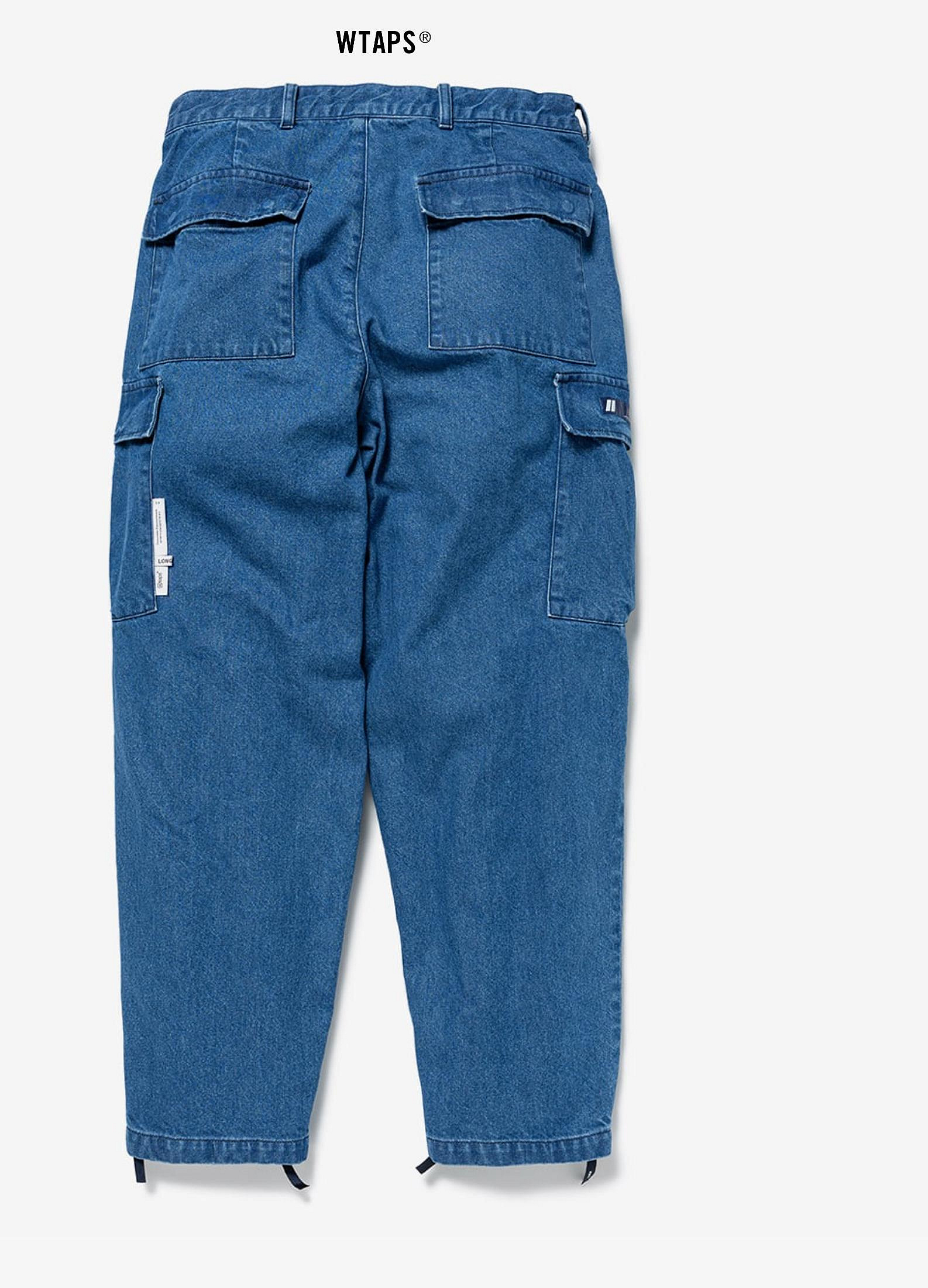 WTAPS 241CWDT-PTM04 TROUSERS DENIM デニム WTAPS(ダブルタップス) 24SSデニムイージーパンツ241CWDT PTM04