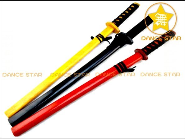 星星-K122#-日本木質大武士刀~未開刃~日本武士國劇京劇古裝武打cosplay