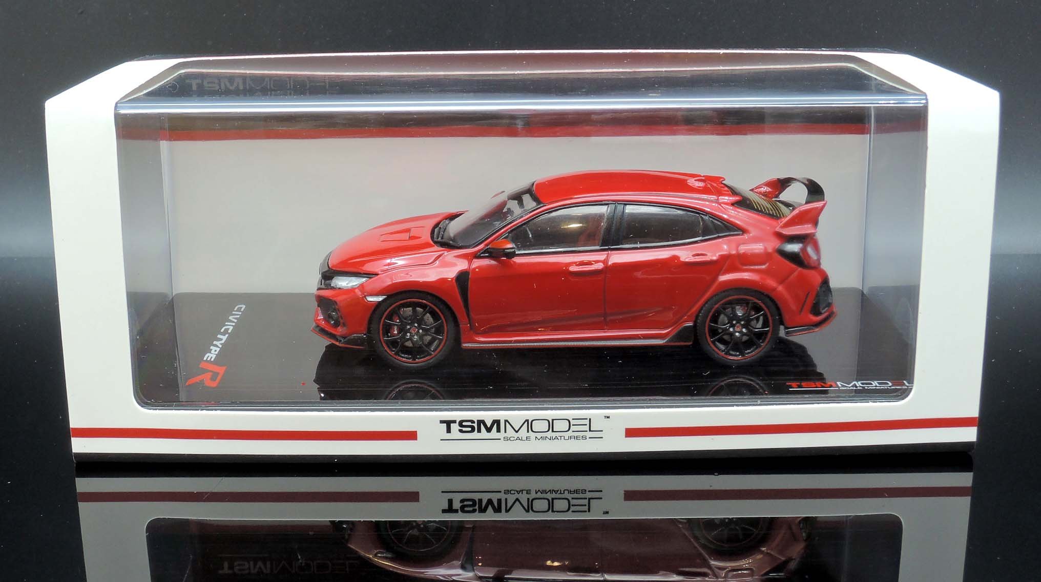M.A.S.H】[現貨特價] TSM 1/43 Honda Civic Type R FK8 red | Yahoo拍賣