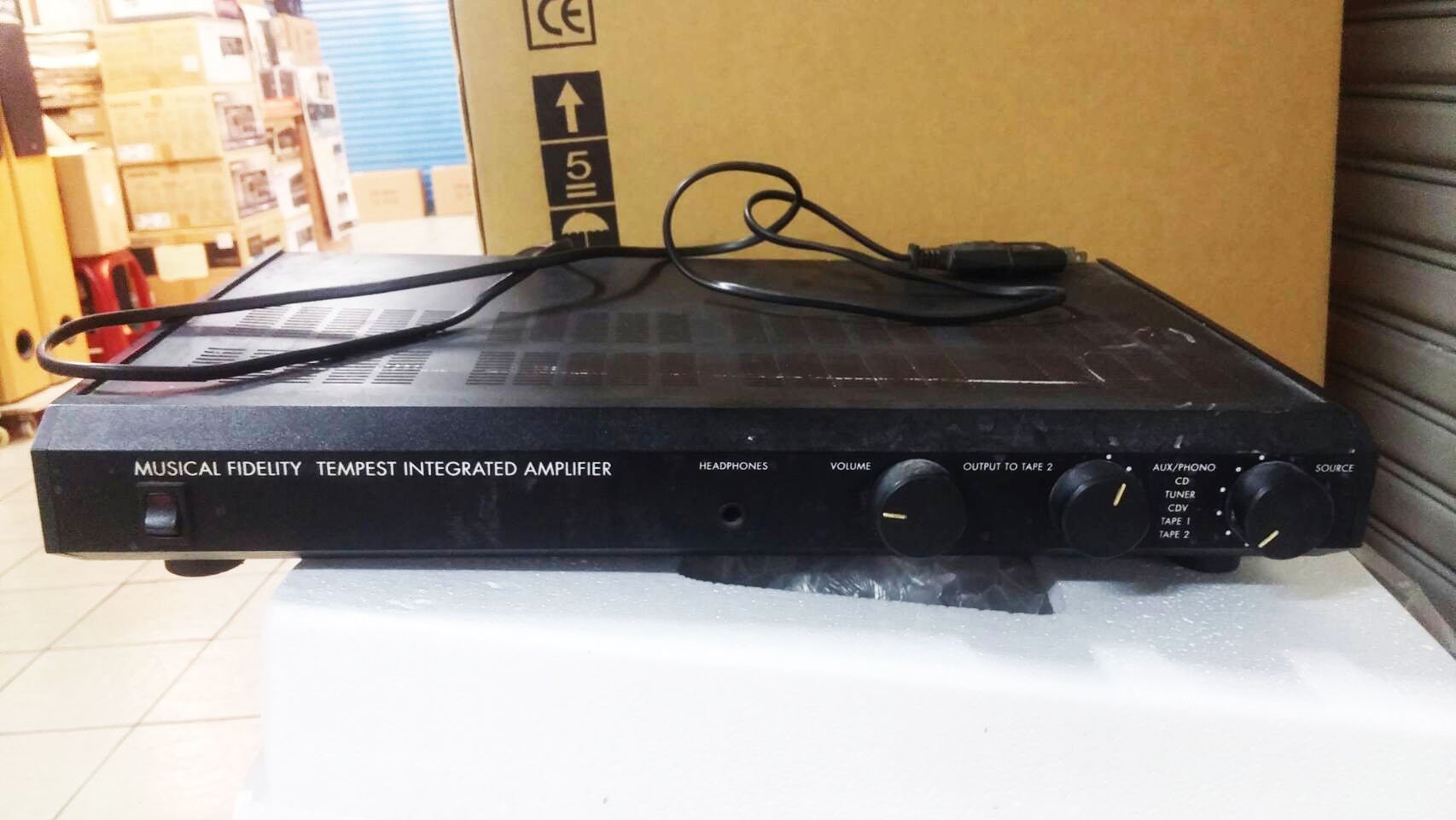 MUSICAL FIDELITY TEMPEST INTEGRATED 現状品 絕版】【英國製musical fidelity tempest 】綜合擴大機| Yahoo拍賣