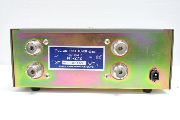 光華順泰無線』KURANISHI NT-272 天線調節器駐波比表無線電對講機