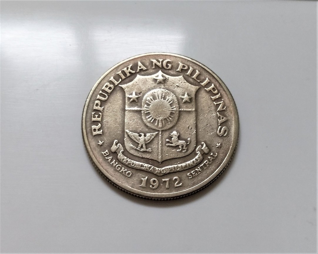 1972 年PILIPINAS 菲律賓1 Piso 大型古錢幣| Yahoo拍賣